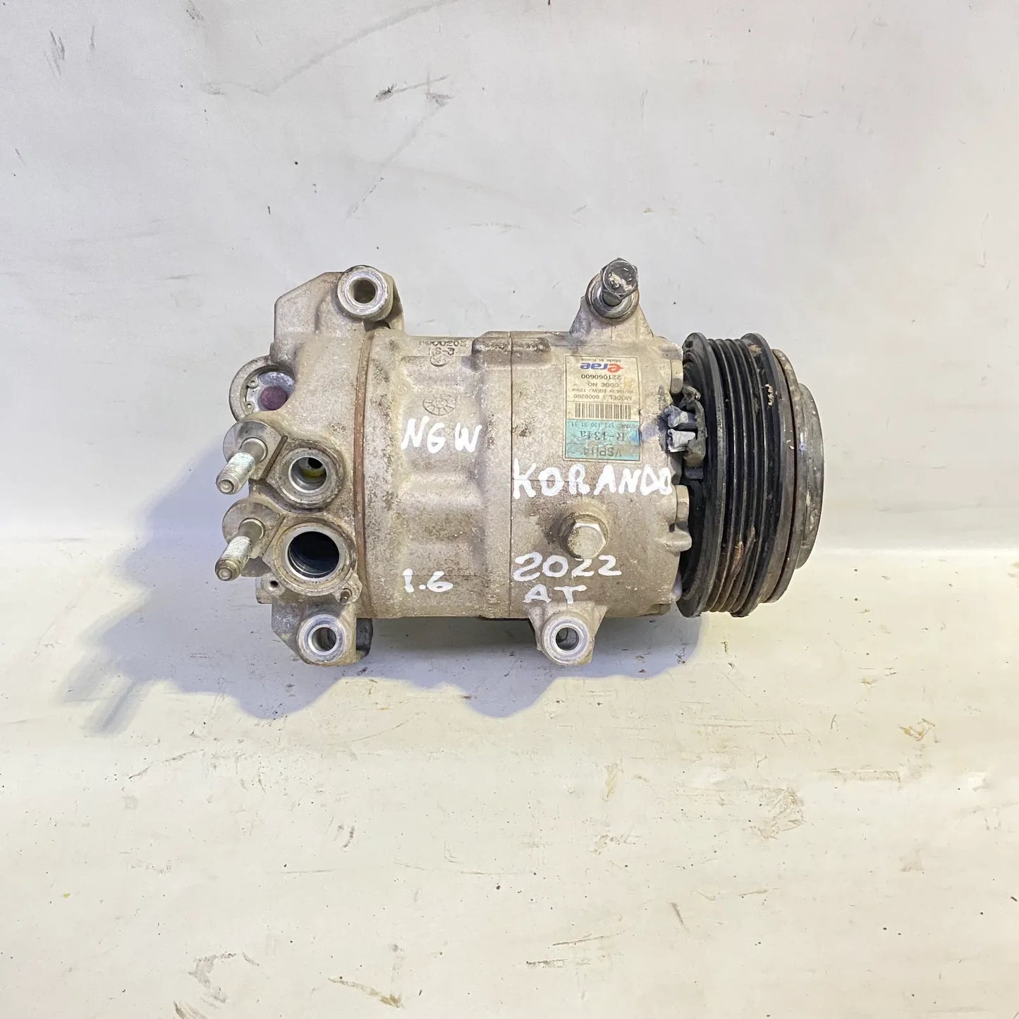 COMPRESOR A/C Ssangyong NEW KORANDO 2022 - 1.6 4x2 Diesel Automático