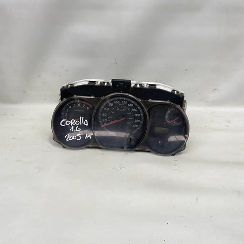 Sinoptico Toyota Corolla 2005 - 1.6