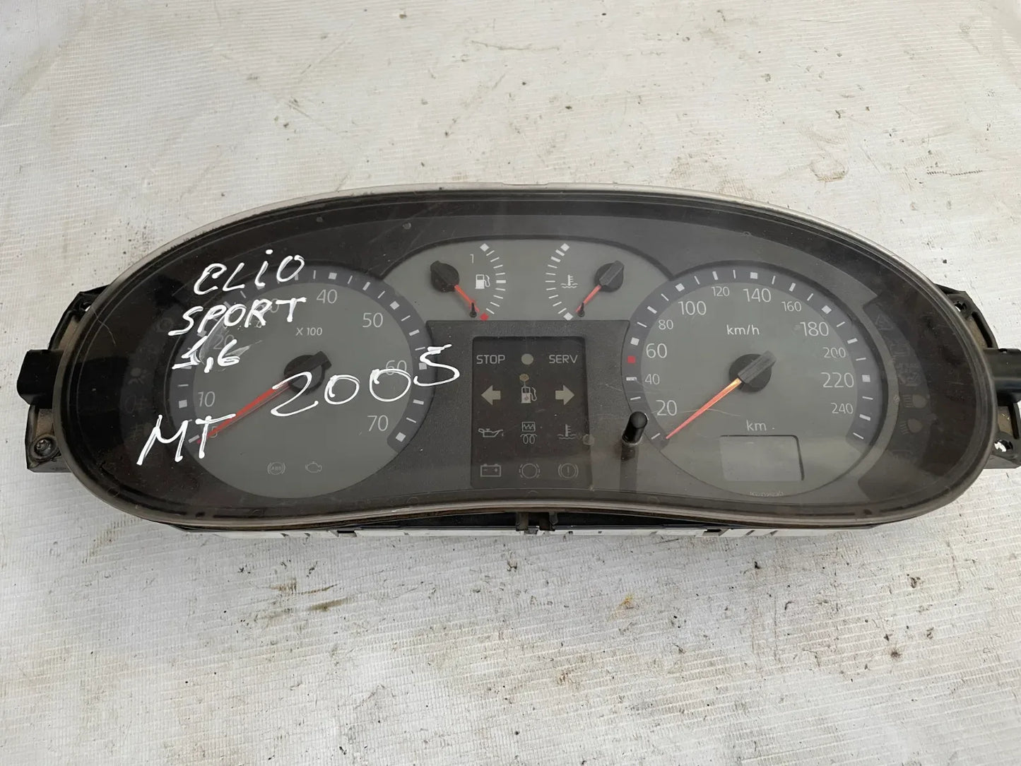 Sinoptico Renault Clio 2004 - 1.6