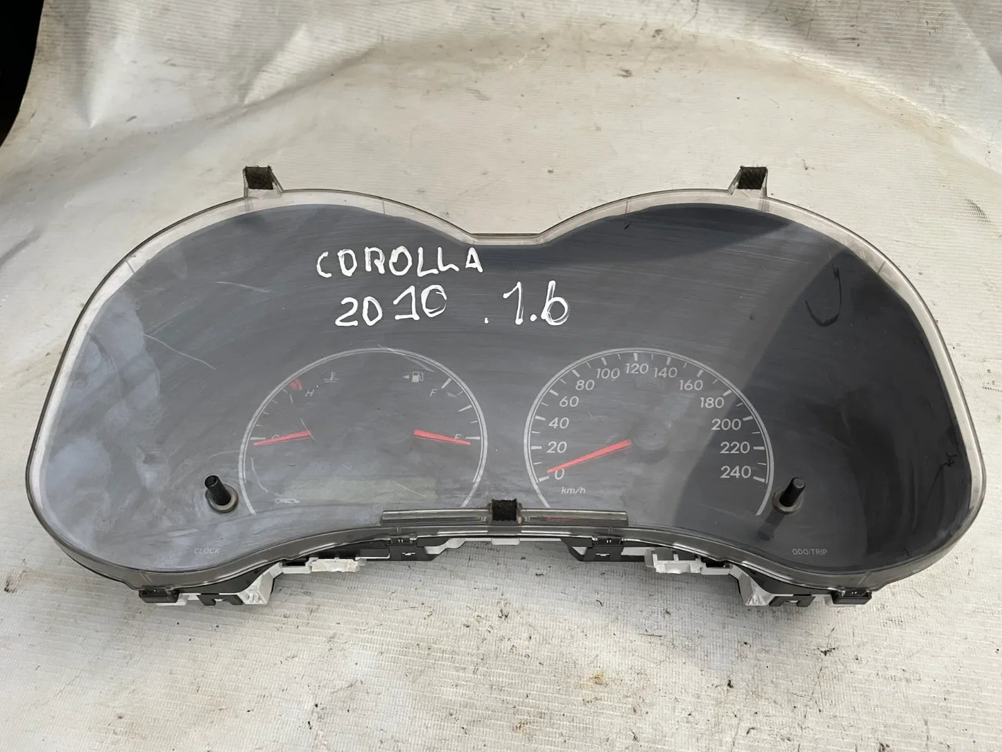 Sinoptico Toyota Corolla 2010 - 1.6