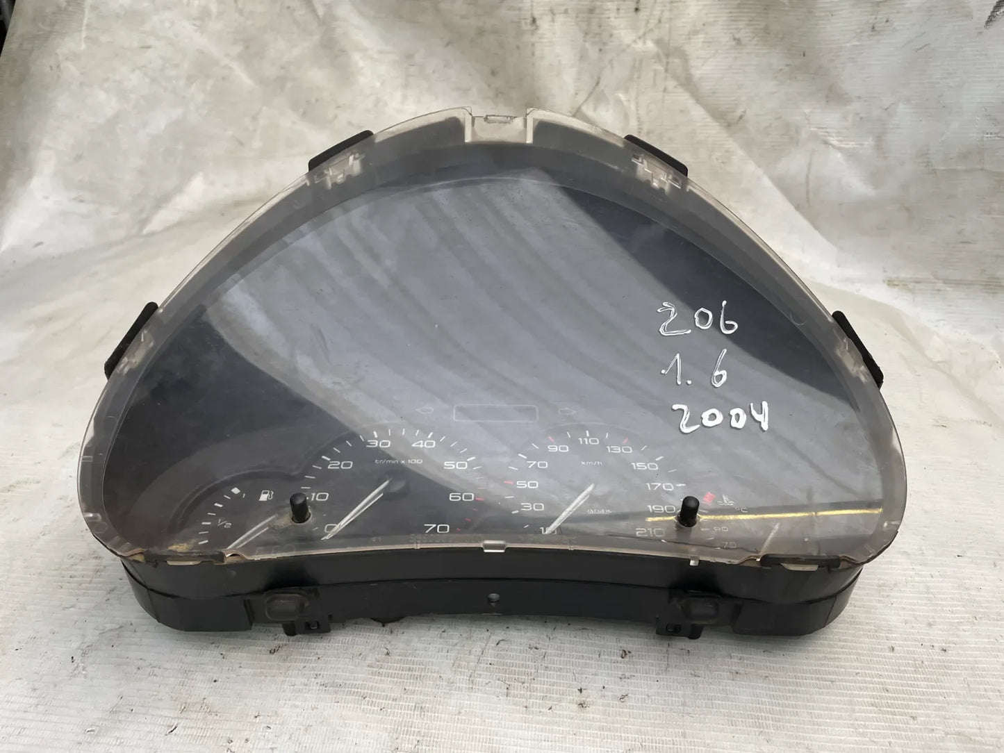 Sinoptico Peugeot 206 2004 - 1.6