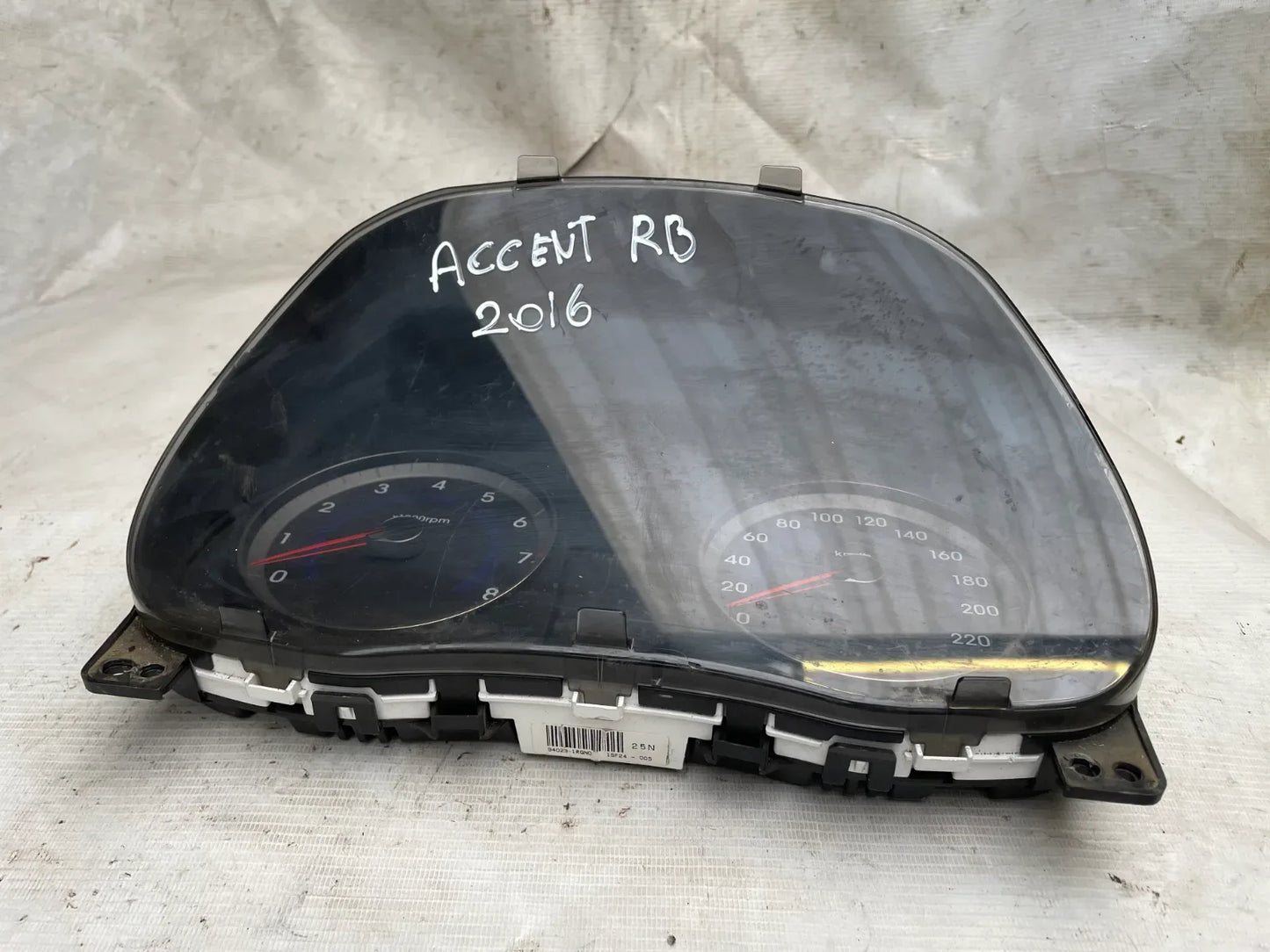 Sinoptico Hyundai Accent 2016