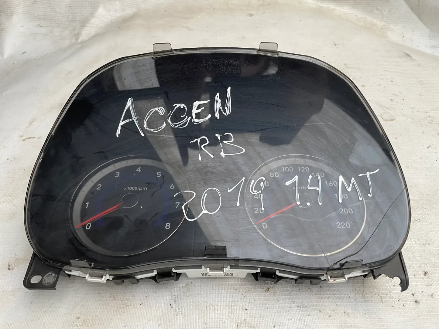 Sinoptico Hyundai Accent 2019 - 1.6
