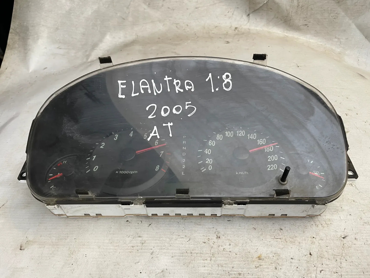 Sinoptico Hyundai Elantra 2005 - 1.8