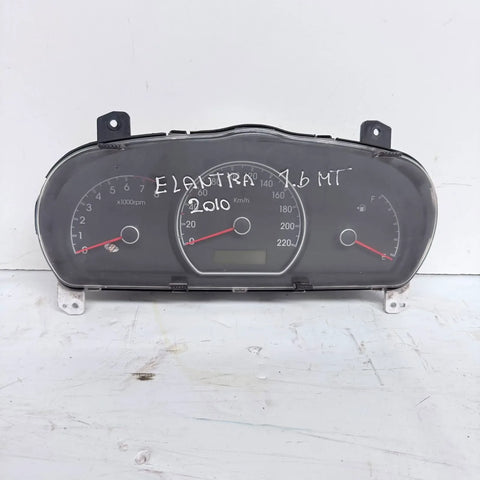 Sinoptico Hyundai Elantra 2010 - 1.6