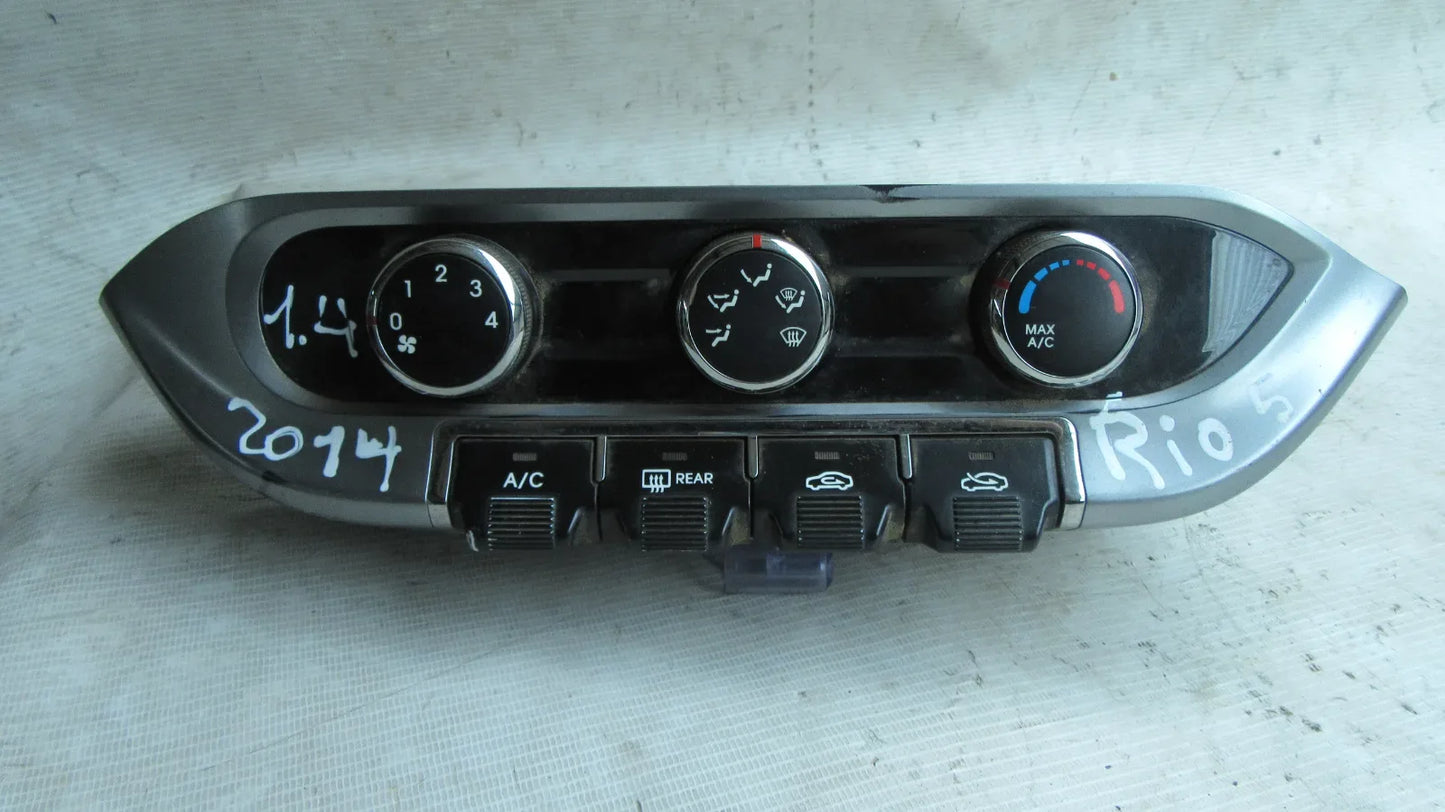 PANEL CALEFACCION Kia RIO 5 2014 - 1.4 4x2 Bencina Mecánico