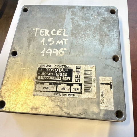COMPUTADOR Toyota Tercel 1995 - 1.5 4x2 Bencina Mecánico