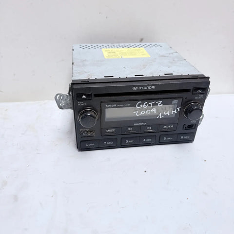 Radio Hyundai Getz 2009 - 1.4 4x2 Bencina Mecánico