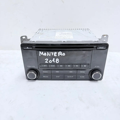 Radio Mitsubishi Montero 2018 - 4x2 Bencina Mecánico