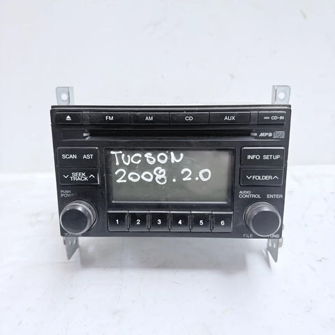 Radio Hyundai Tucson 2008 - 2.0 4x2 Bencina Mecánico