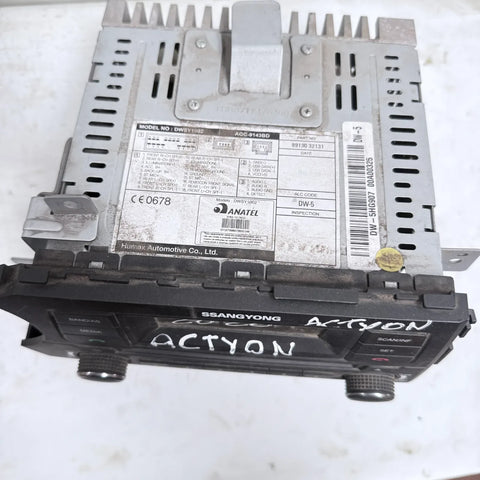 Radio Ssangyong Actyon 2020 - 4x2 Bencina Mecánico