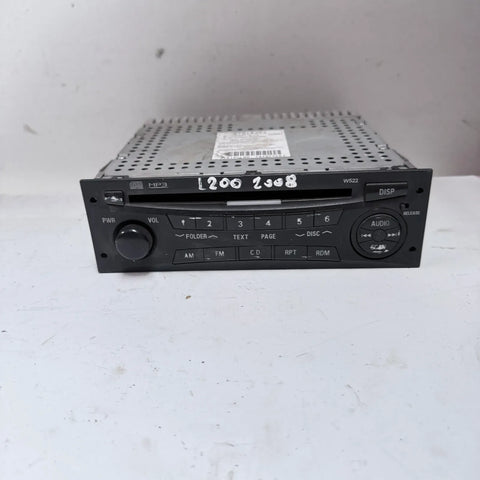 Radio Mitsubishi L200 2008 - 4x2 Bencina Mecánico