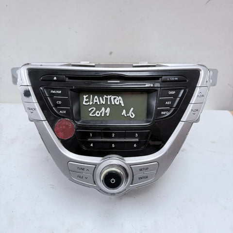 Radio Hyundai Elantra 2011 - 1.6 4x2 Bencina Mecánico