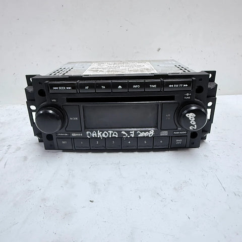 Radio Dodge Dakota 2008 - 3.7 4x2 Bencina Mecánico