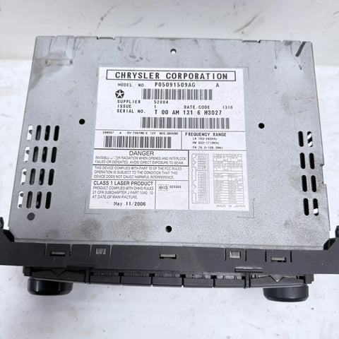 Radio Dodge Caliber 2007 - 2.0 4x2 Bencina Automático