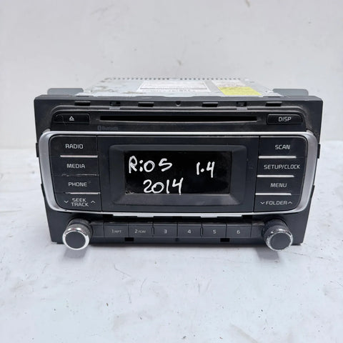 Radio Kia RIO 5 2014 - 1.4 4x2 Bencina Mecánico