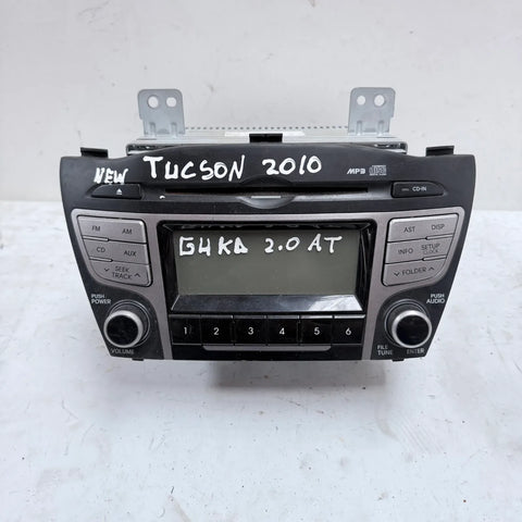 Radio Hyundai Tucson 2010 - 2.0 4x2 Bencina Mecánico
