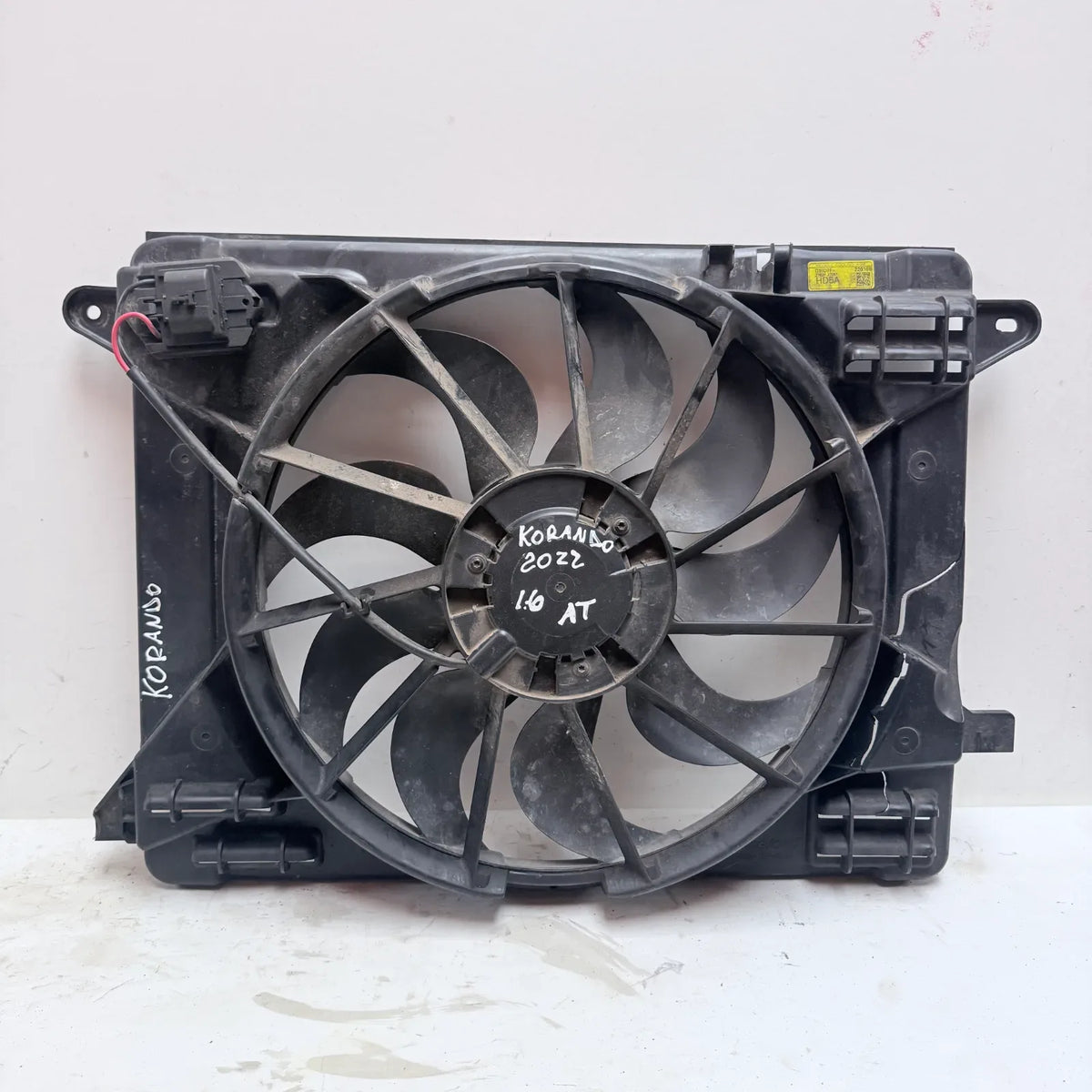 ELECTROVENTILADOR Ssangyong Korando 2022 - 1.6 4x2 Bencina Automático