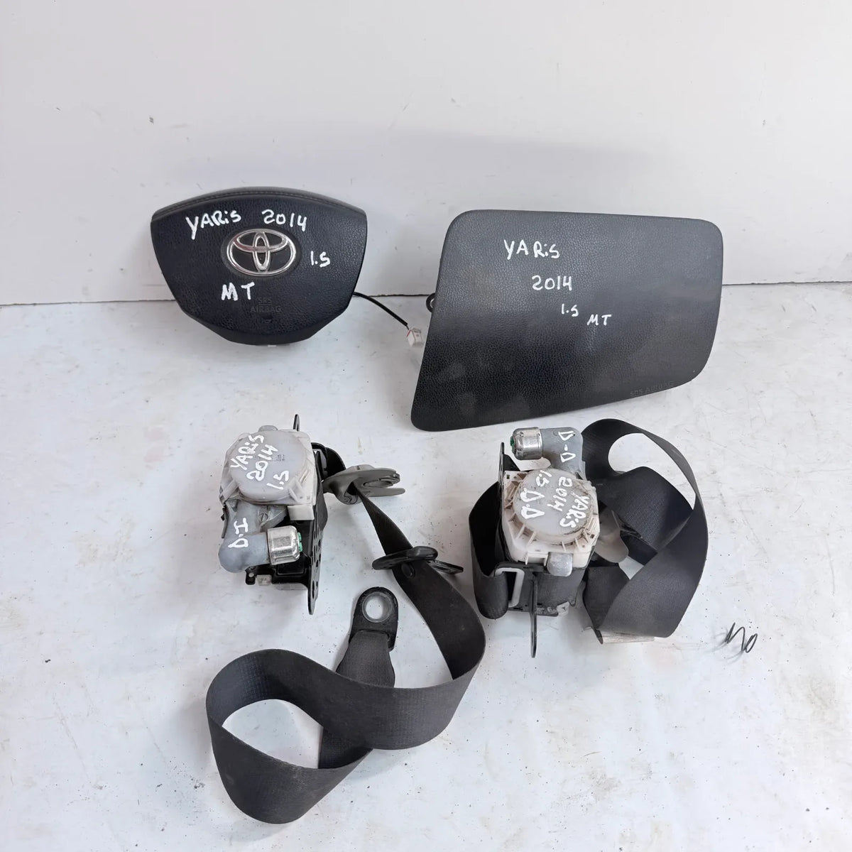 Kit airbag Toyota Yaris 2014 - 1.5 4x2 Bencina Mecánico