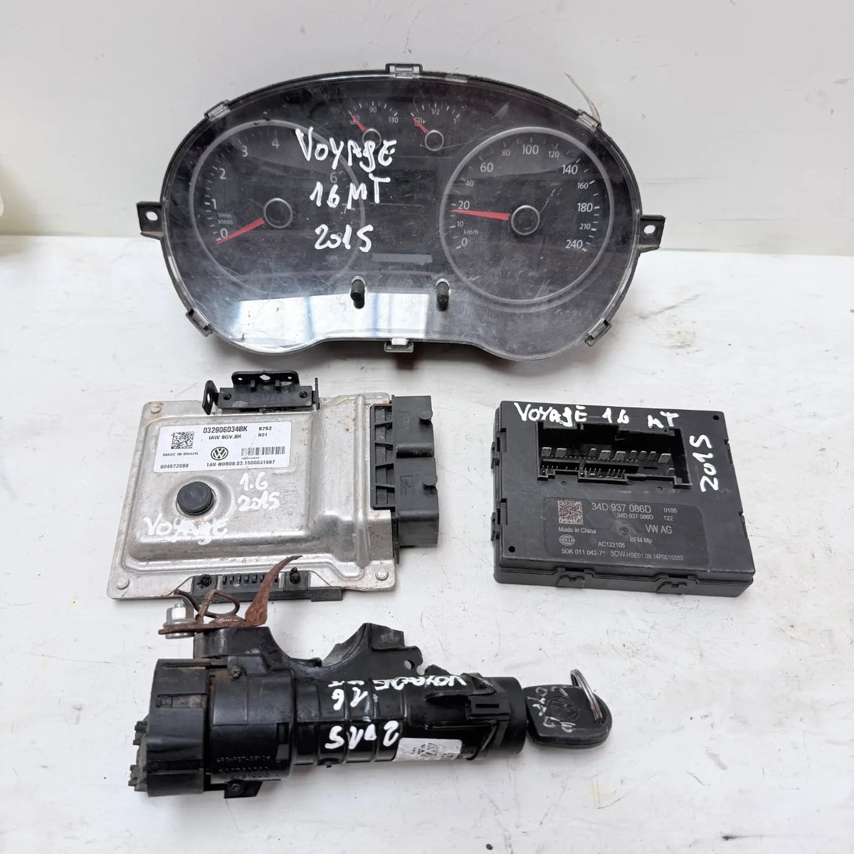 KIT ENCENDIDO Volkswagen Voyage 2015 - 1.6 4x2 Bencina Mecánico