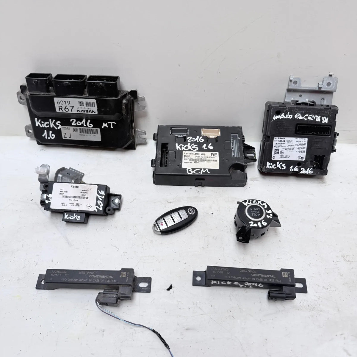 KIT ENCENDIDO Nissan Kicks 2016 - 1.6 4x2 Bencina Mecánico