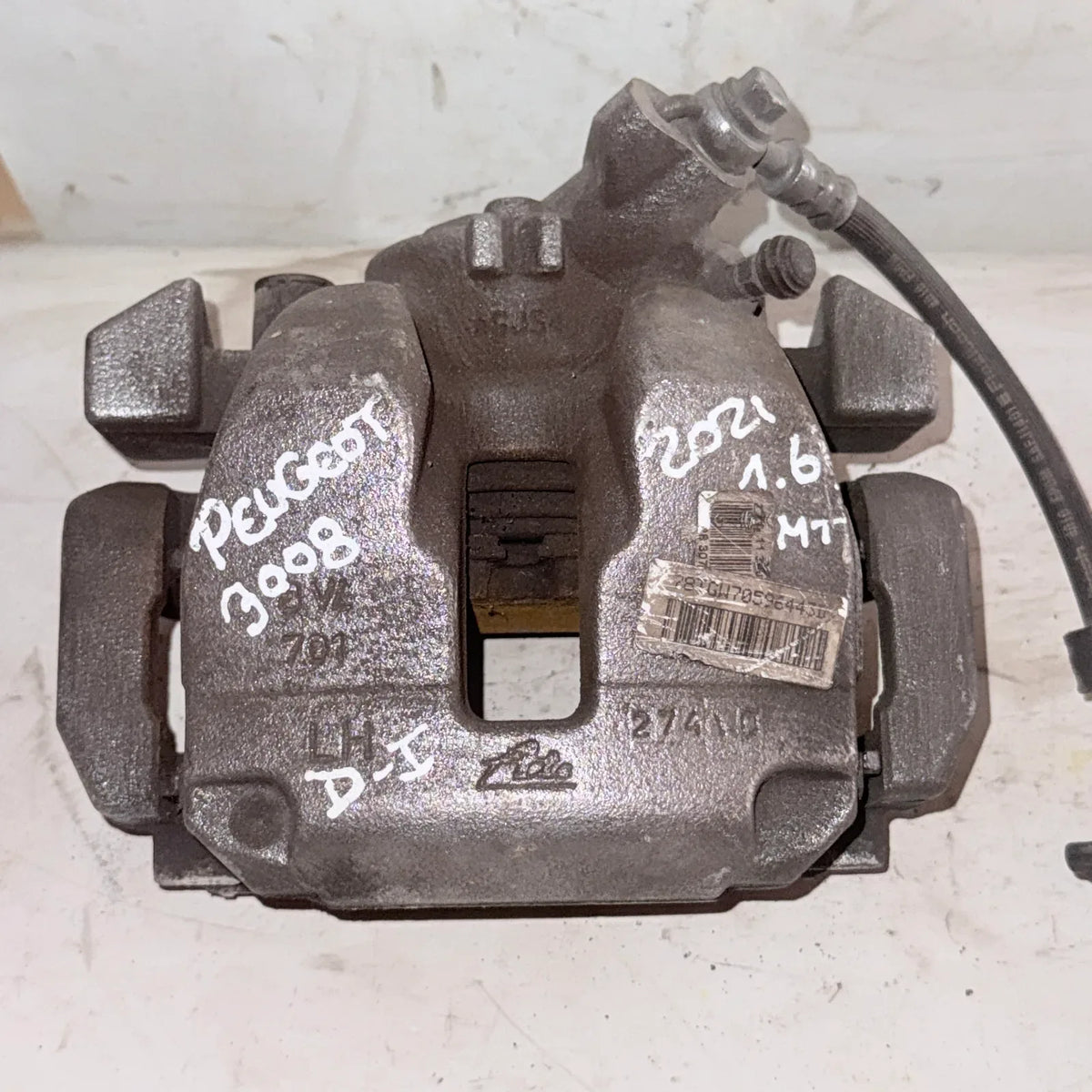 CALIPER DEL-IZQ Peugeot 3008 2021 - 1.6 4x2 Bencina Mecánico