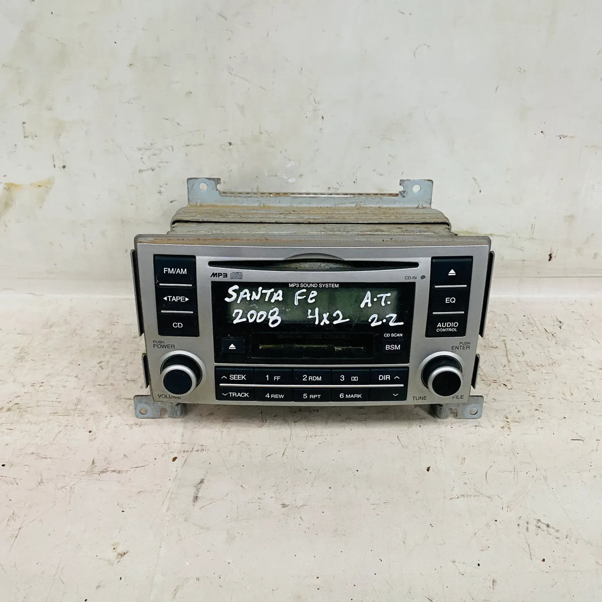 Radio Hyundai Santa Fe 2008 - 2.2 4x2 Diesel Automático