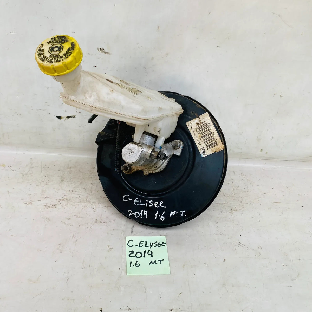 BOMBA DE FRENO CON SERVO Citroen C-ELYSÉE 2019 - 1.6 4x2 Bencina Mecánico