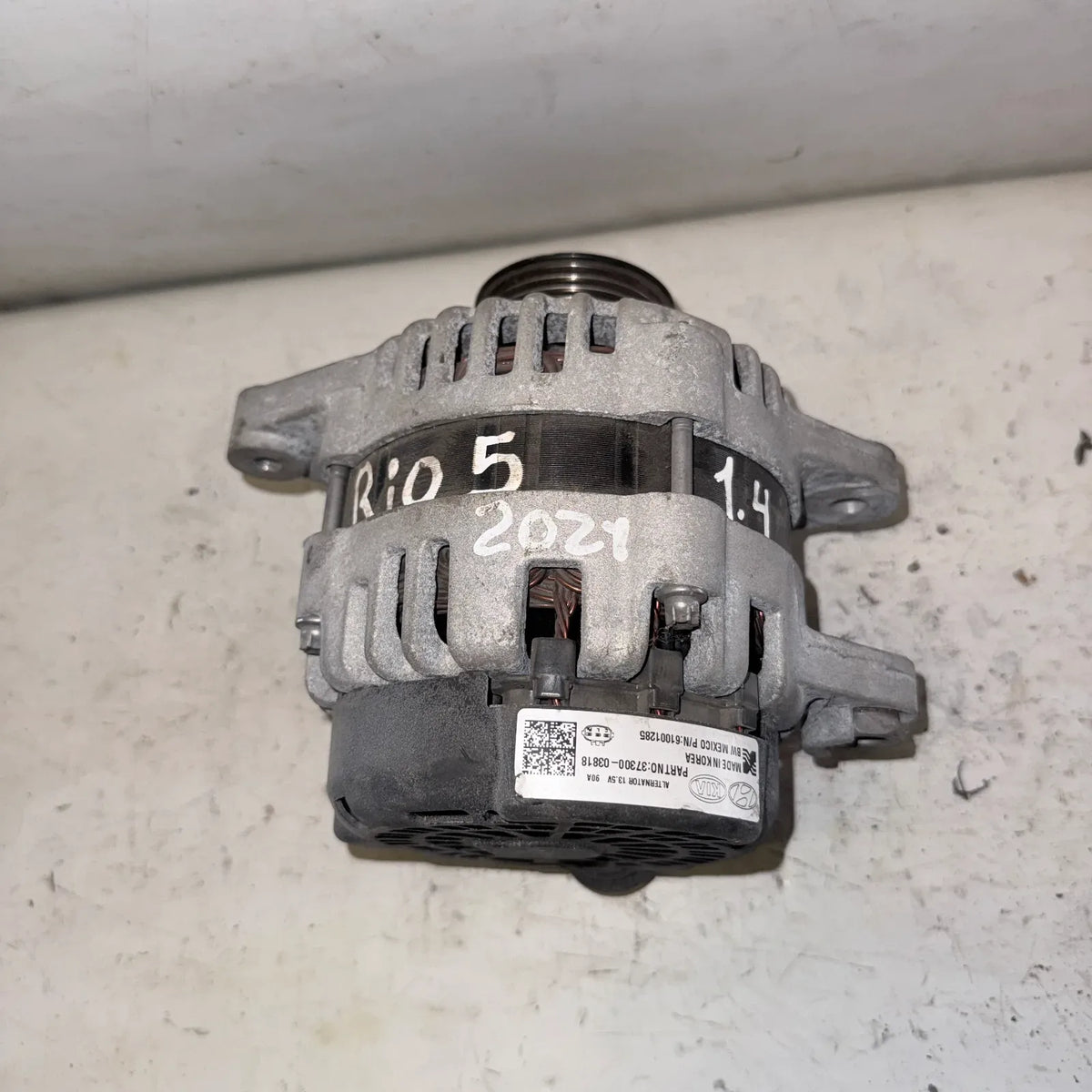 Alternador Kia RIO 5 2021 - 1.4 4x2 Bencina Mecánico