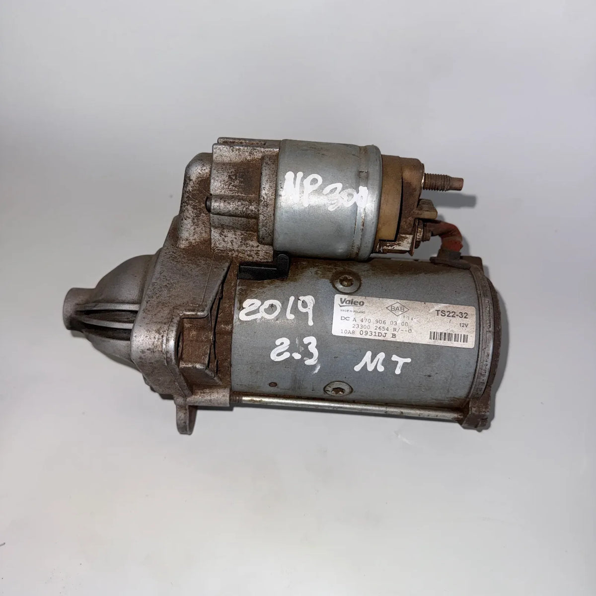 Motor de partida (Arranque) Nissan NP300 2019 - 2.3 4x2 Diesel Mecánico