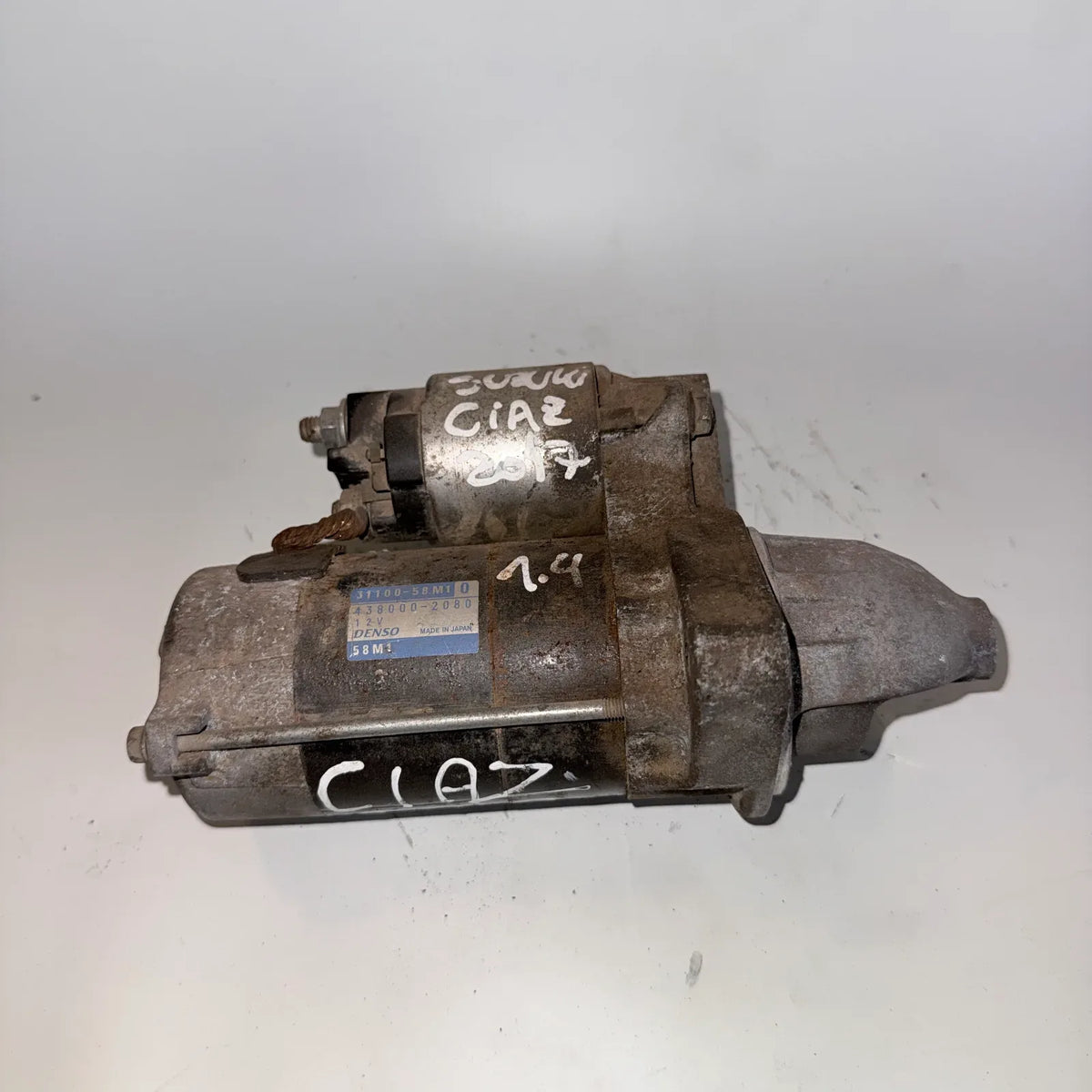 Motor de partida (Arranque) Suzuki Ciaz 2017 - 1.4 4x2 Bencina Mecánico
