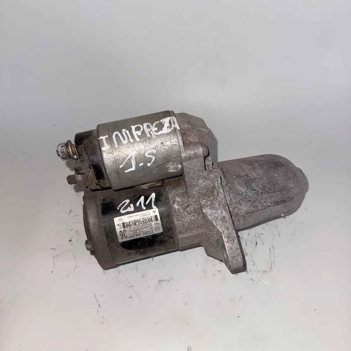Motor de partida (Arranque) Subaru Impreza 2011 - 1.5 4x2 Bencina Mecánico