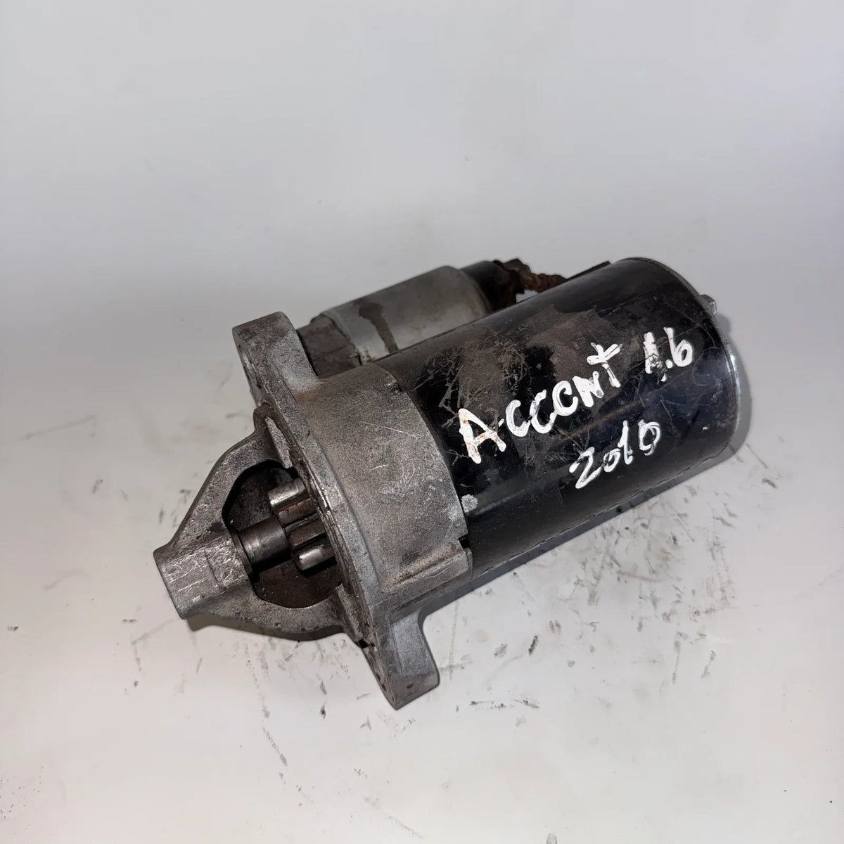 Motor de partida (Arranque) Hyundai Accent 2016 - 1.6 4x2 Diesel Mecánico