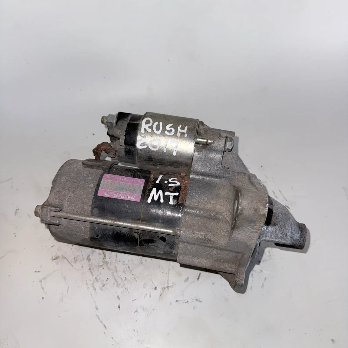 Motor de partida (Arranque) Toyota RUSH 2017 - 1.5 4x2 Bencina Mecánico