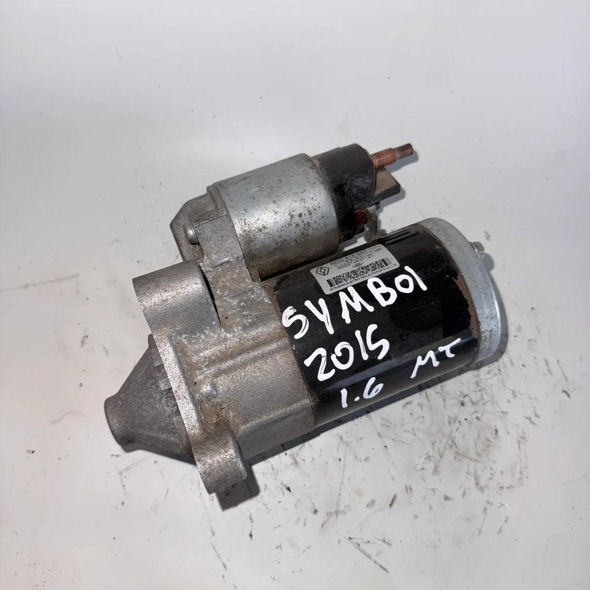 Motor de partida (Arranque) Renault Symbol 2015 - 1.6 4x2 Bencina Mecánico