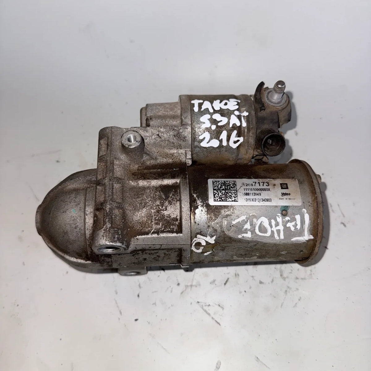 Motor de partida (Arranque) Chevrolet Tahoe 2016 - 5.3 4x2 Bencina Mecánico