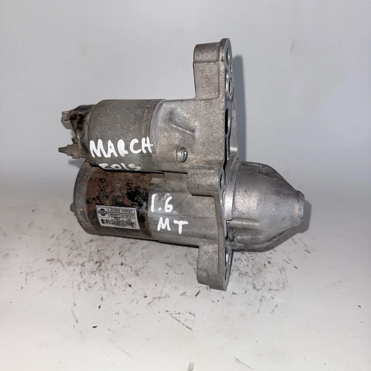 Motor de partida (Arranque) Nissan March 2015 - 1.6 4x2 Bencina Mecánico