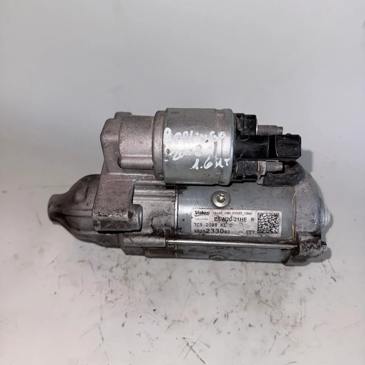 Motor de partida (Arranque) Citroen Berlingo 2008 - 1.6 4x2 Diesel Mecánico