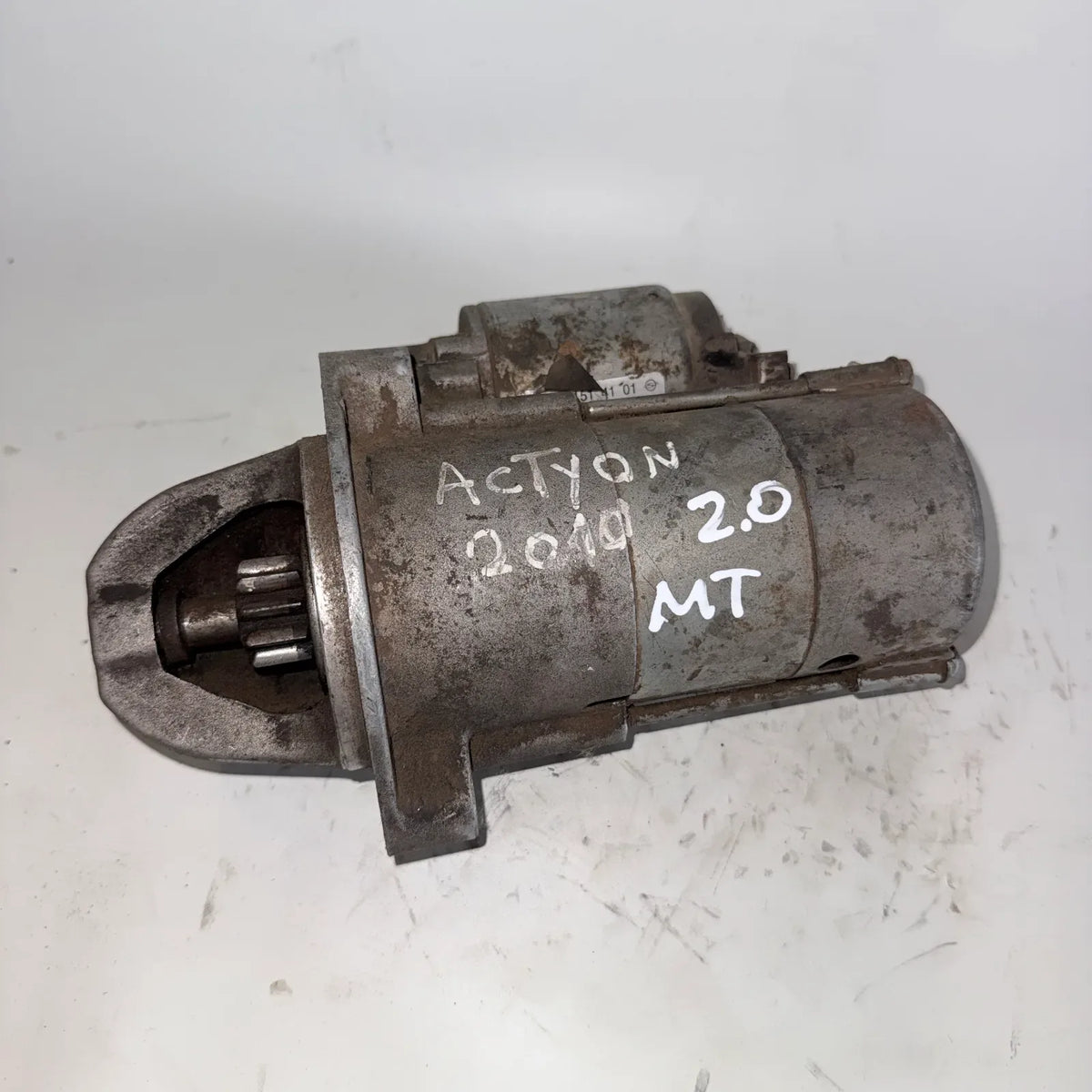 Motor de partida (Arranque) Ssangyong Actyon 2010 - 2.0 4x2 Diesel Mecánico