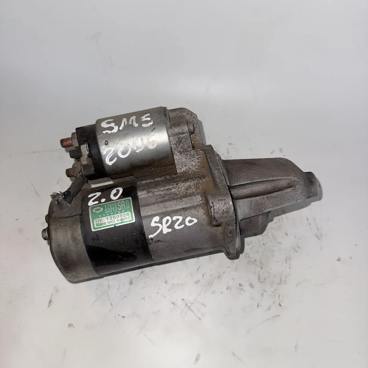 Motor de partida (Arranque) SAMSUNG SM5 2006 - 2.0 4x2 Bencina Mecánico