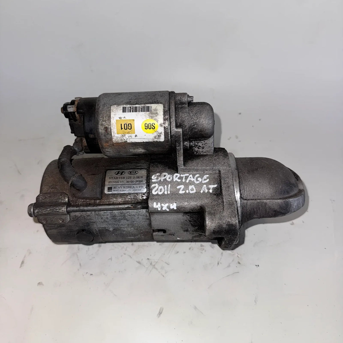 Motor de partida (Arranque) Kia Sportage 2011 - 2.0 4x4 Bencina Automático