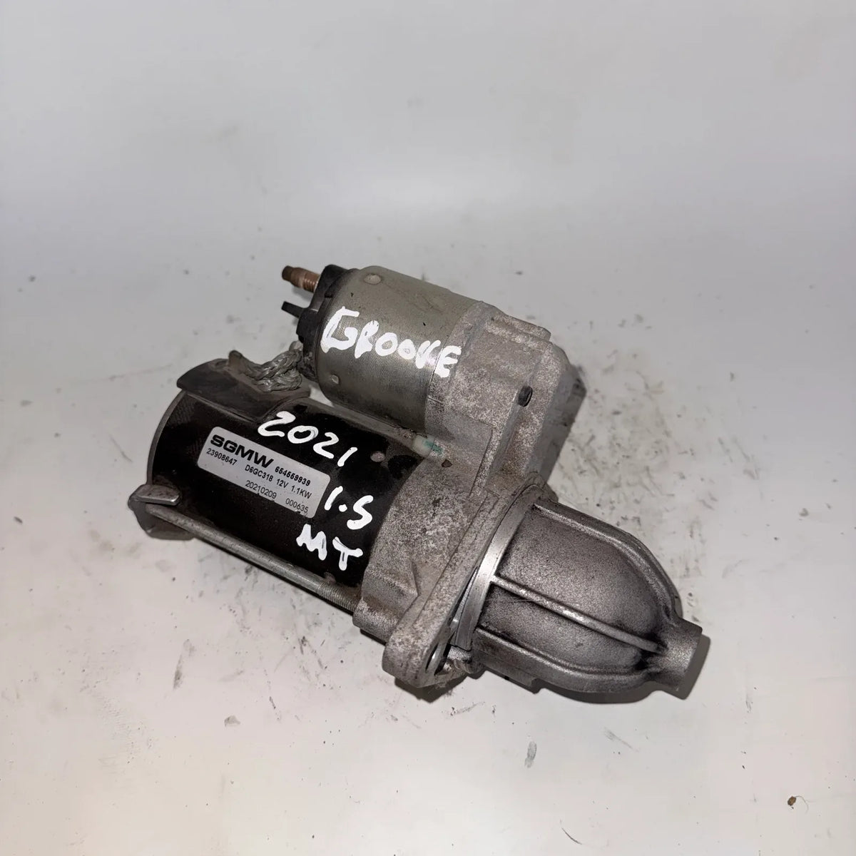 Motor de partida (Arranque) Chevrolet Groove 2021 - 1.5 4x2 Bencina Mecánico
