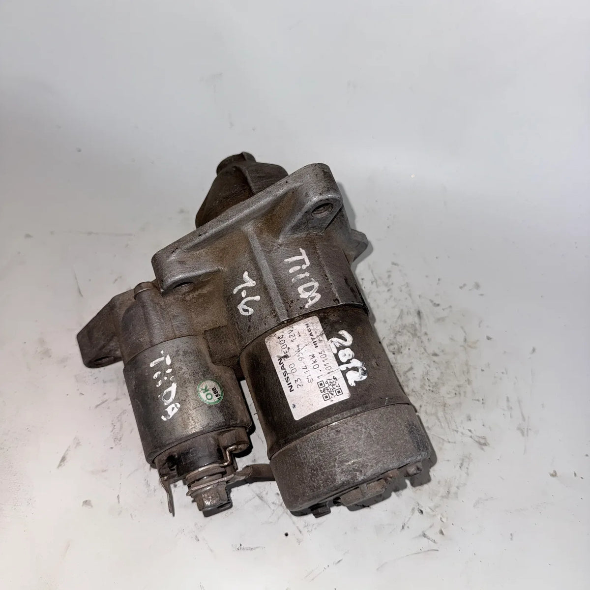 Motor de partida (Arranque) Nissan Tiida 2012 - 1.6 4x2 Bencina Mecánico