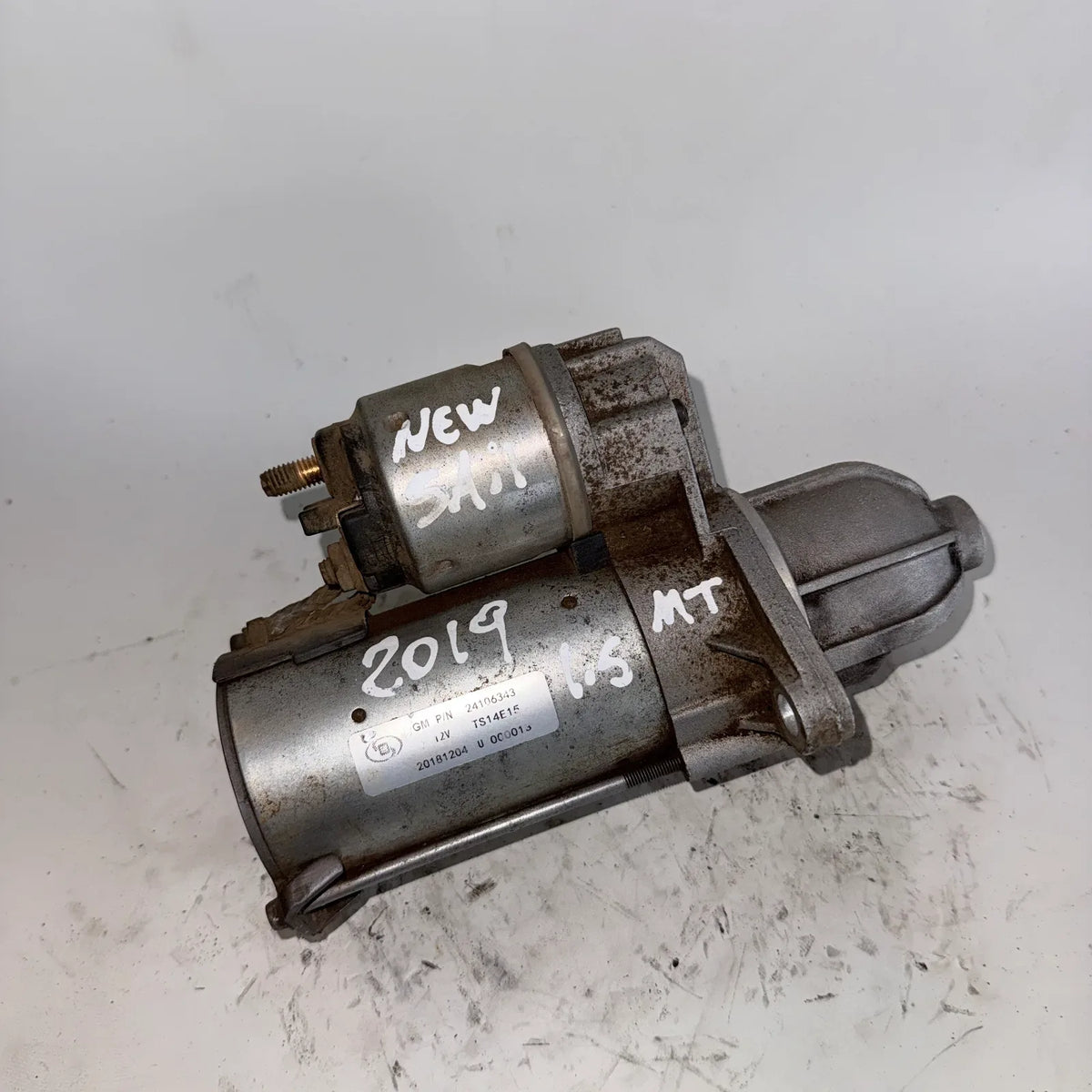 Motor de partida (Arranque) Chevrolet sail 2019 - 1.5 4x2 Bencina Mecánico