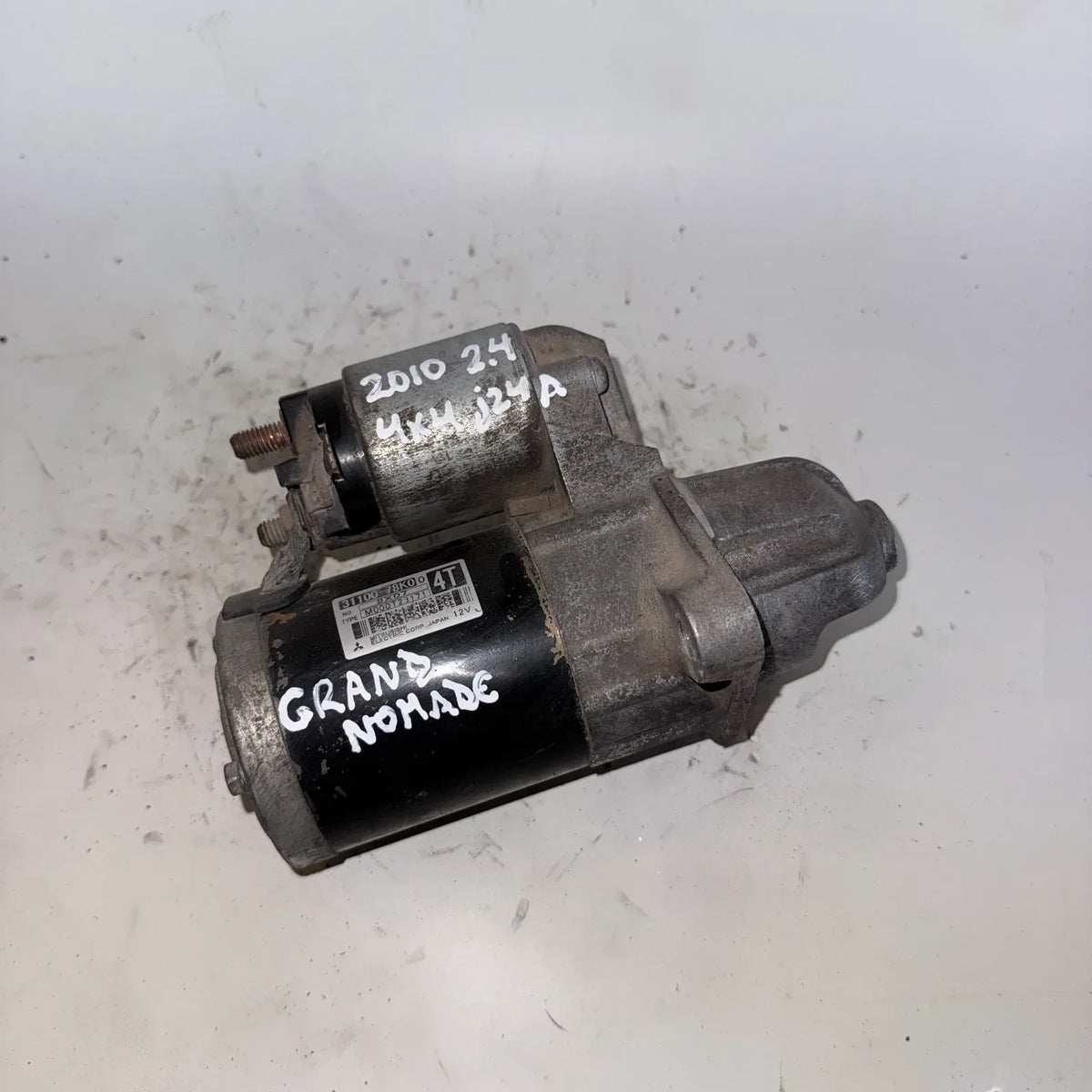 Motor de partida (Arranque) Suzuki Nomade 2010 - 2.4 4x4 Bencina Mecánico