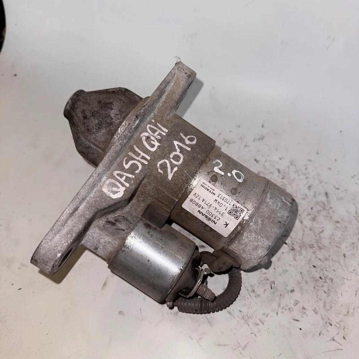 Motor de partida (Arranque) Nissan Qashqai 2016 - 2.0 4x2 Bencina Mecánico