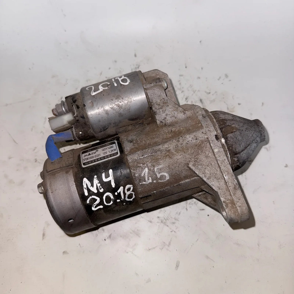 Motor de partida (Arranque) Great Wall M4 2018 - 1.5 4x2 Bencina Mecánico