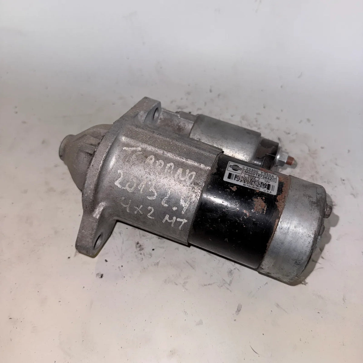 Motor de partida (Arranque) Nissan Terrano 2013 - 2.4 4x2 Bencina Mecánico