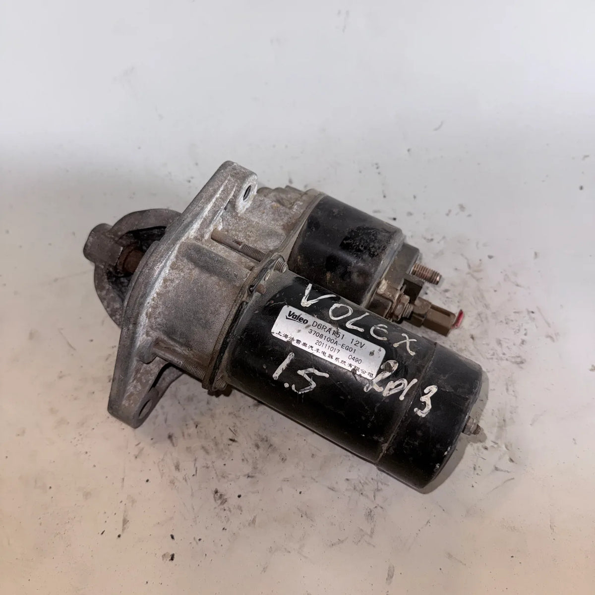 Motor de partida (Arranque) Great Wall VOLEEX C30 2013 - 1.5 4x2 Bencina Mecánico