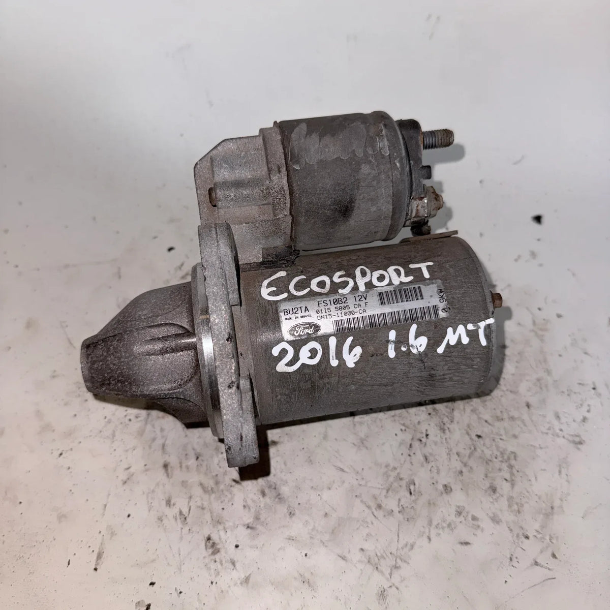 Motor de partida (Arranque) Ford ECOSPORT 2016 - 1.6 4x2 Bencina Mecánico